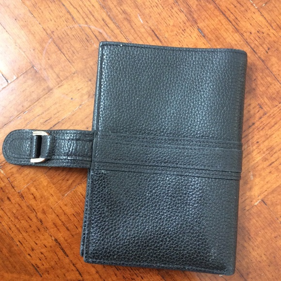Longchamp Grain Black Leather Wallet - Picture 4 of 4